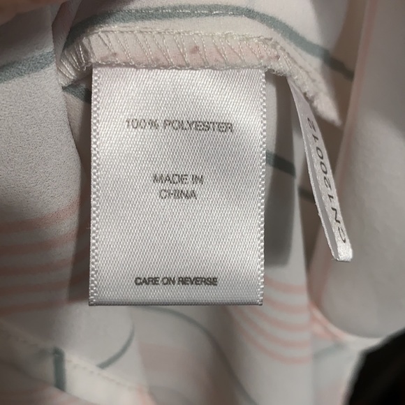 New York & Company Striped Collared Button Down - Picture 12 of 15